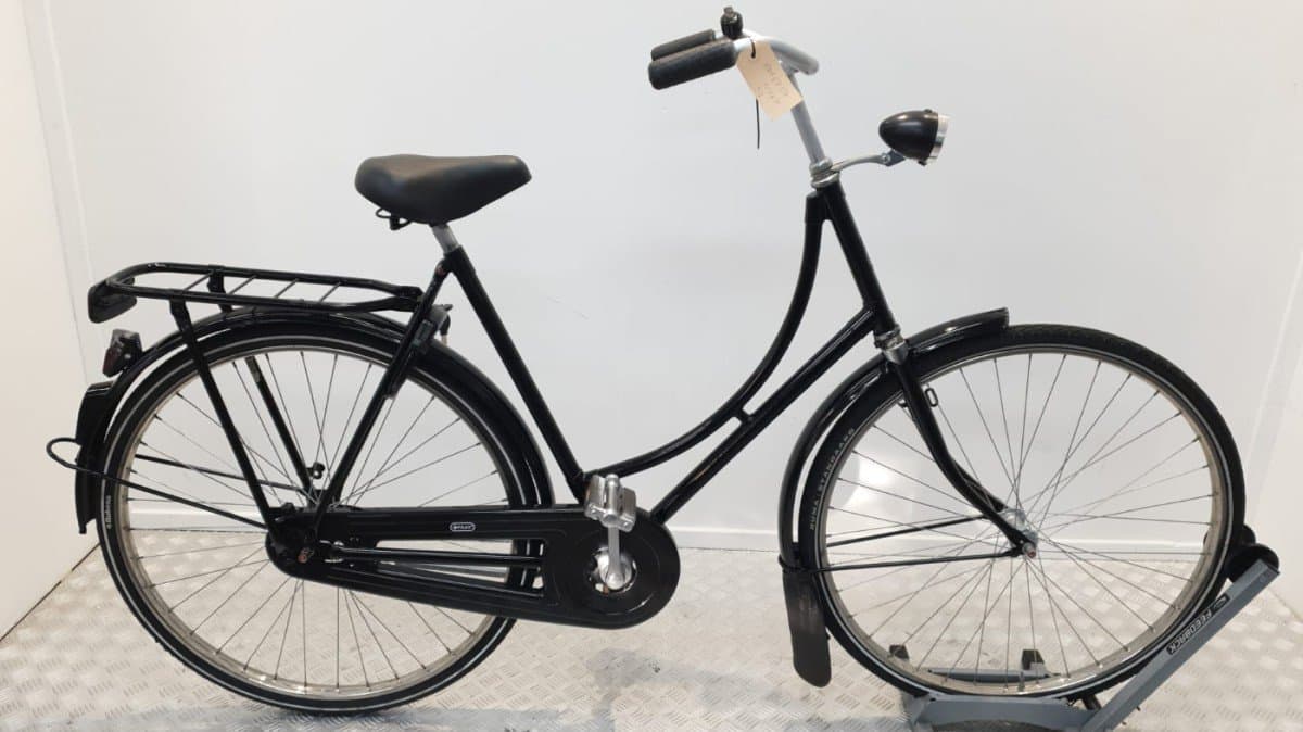 Budget Bike Omafiets zwart 57 cm tweedehands