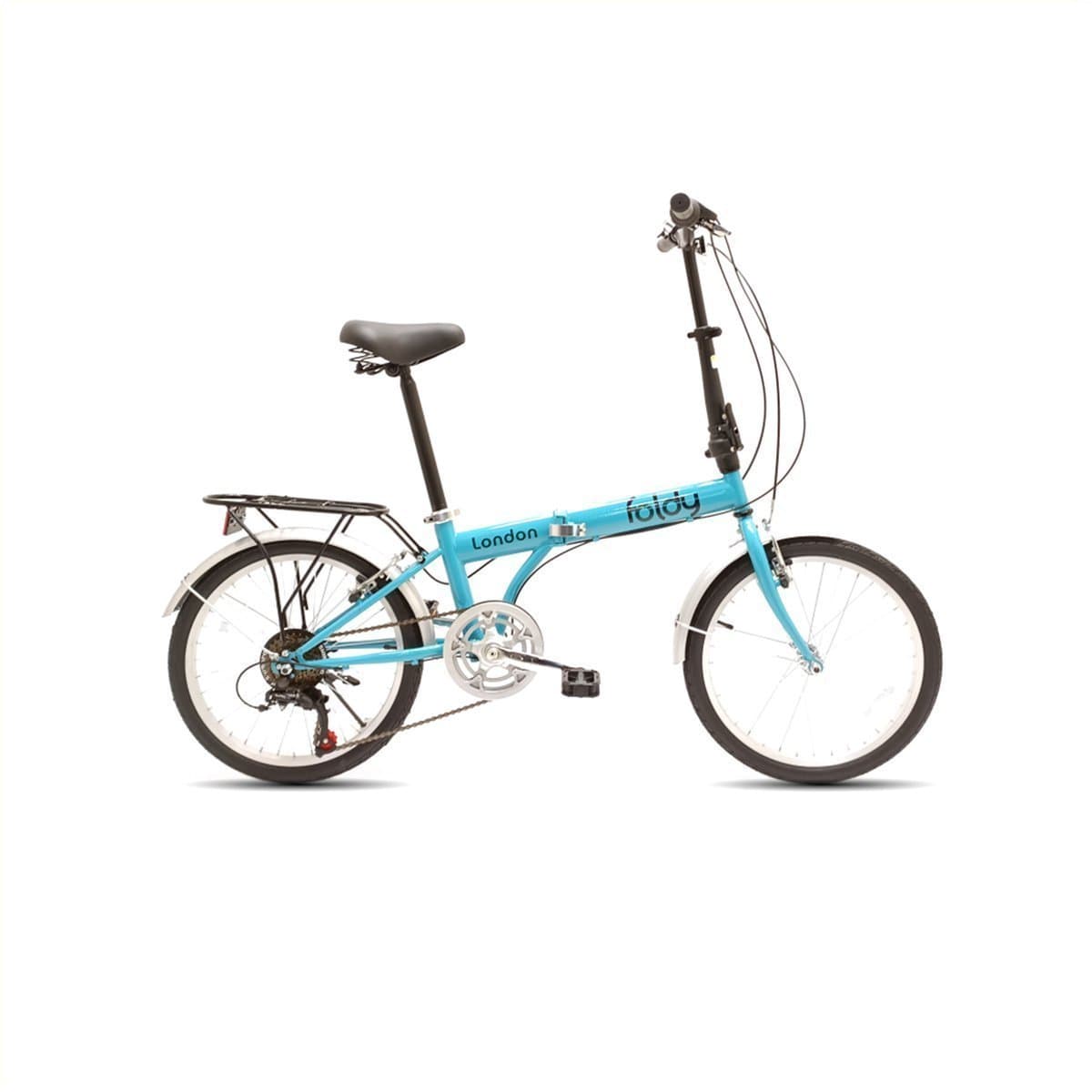 Wheelerz London Foldy vouwfiets 20 inch in blauw