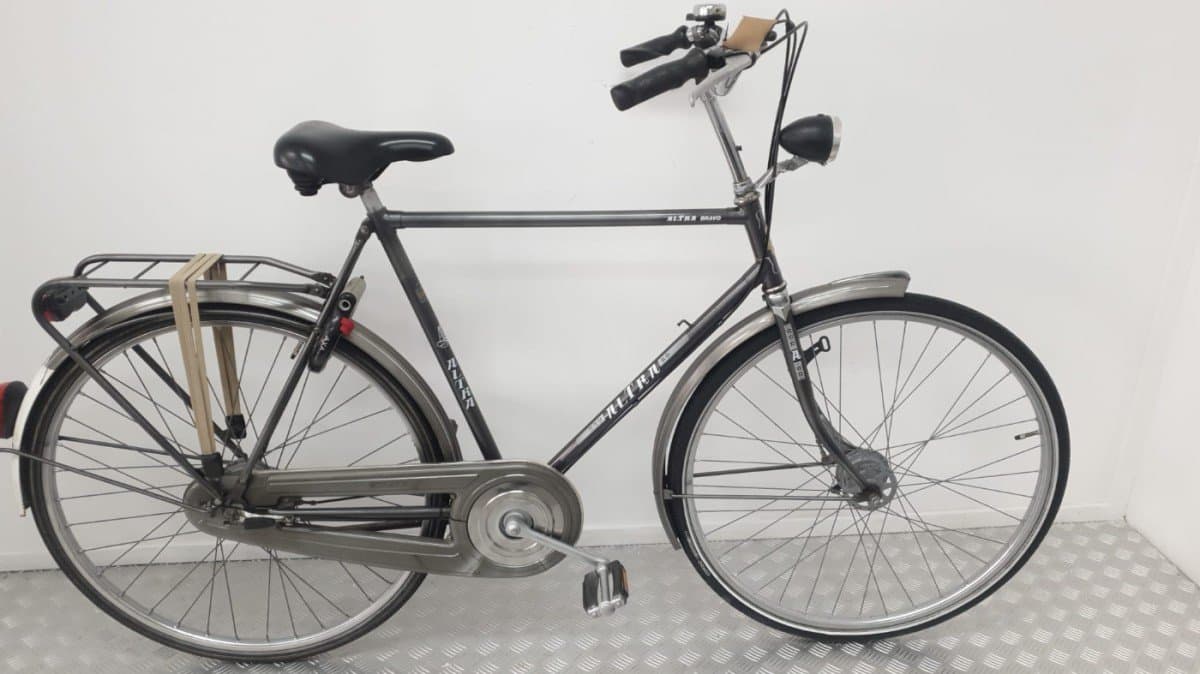 Altra Bravo stadsfiets 57 cm grijs, vooraanzicht