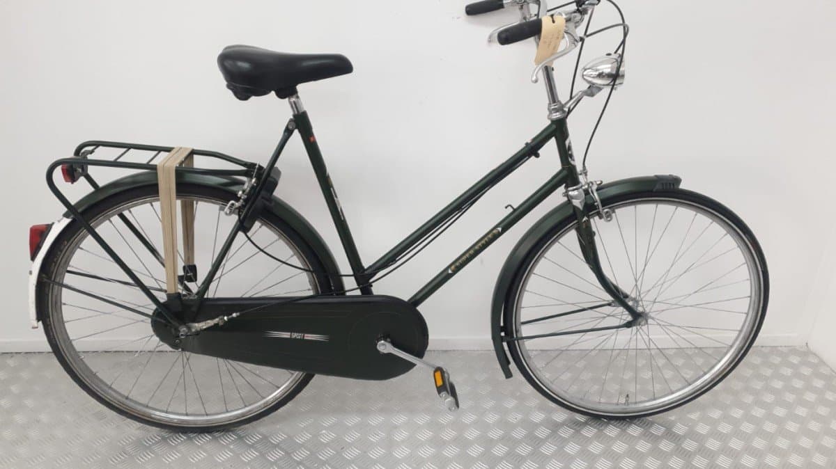 Super Style Stadfiets 58 cm in groen, tweedehands