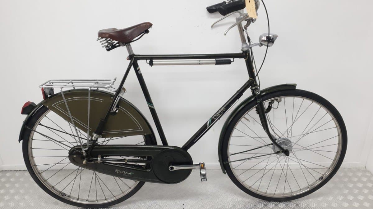 Raleigh Cycles stadfiets 65 cm tweedehands groen