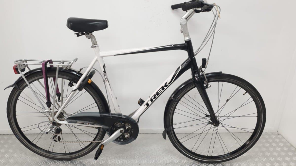 Trek Navigator T500 witte stadsfiets 28 inch, 60 cm frame