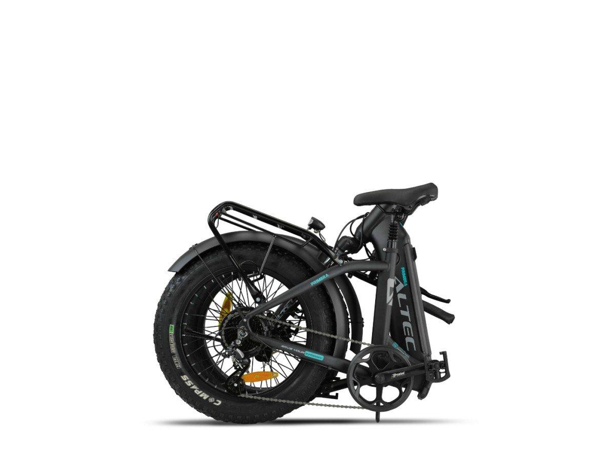 Altec Primera elektrische fatbike vouwfiets ananda achterwielmotor 468wh 41 cm