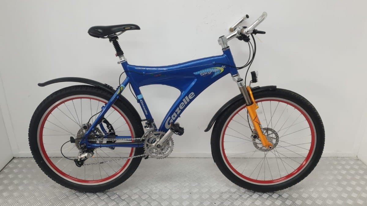 Gazelle Skyhawk hybride fiets 53cm blauw, tweedehands