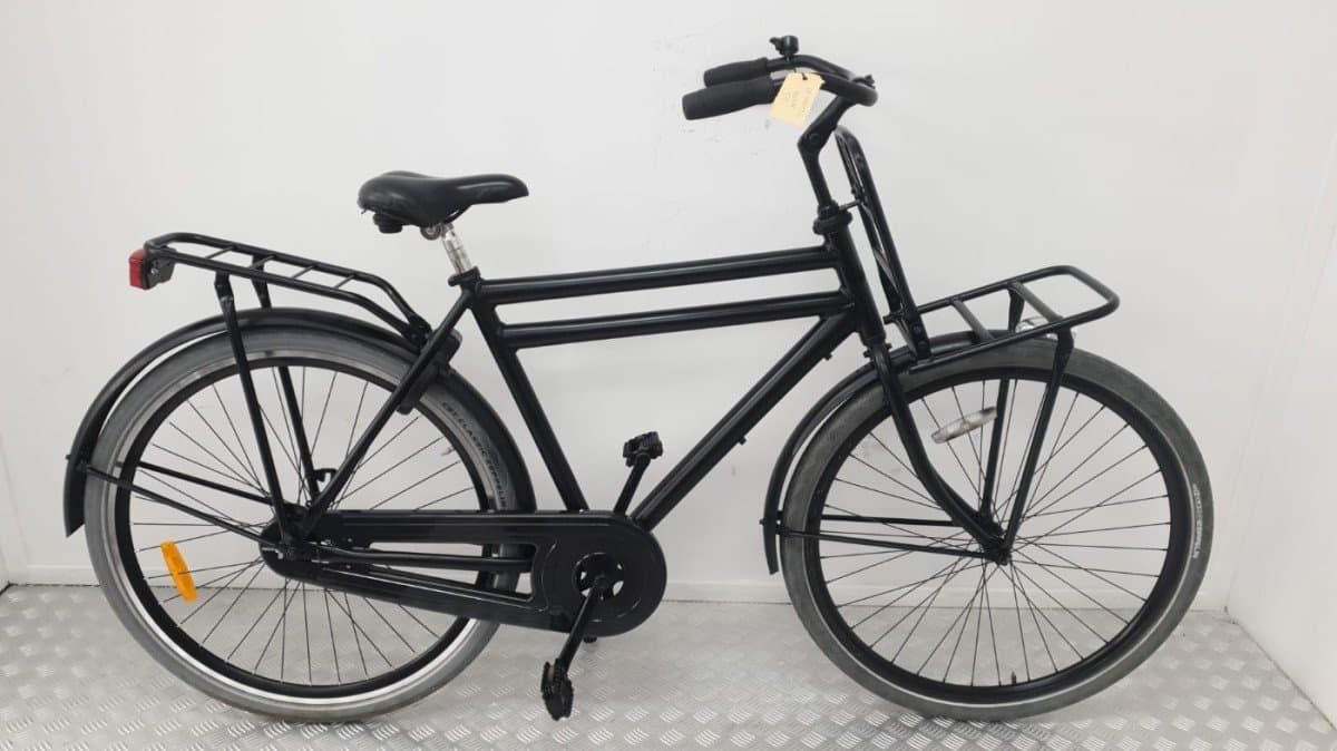 Cortina U4 transportfiets 55cm zwart, naafversnelling