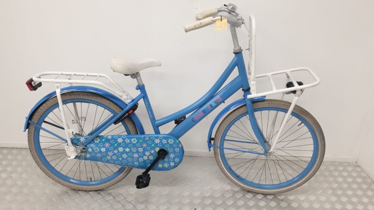 Cumberland kinderfiets 26 inch blauw, tweedehands