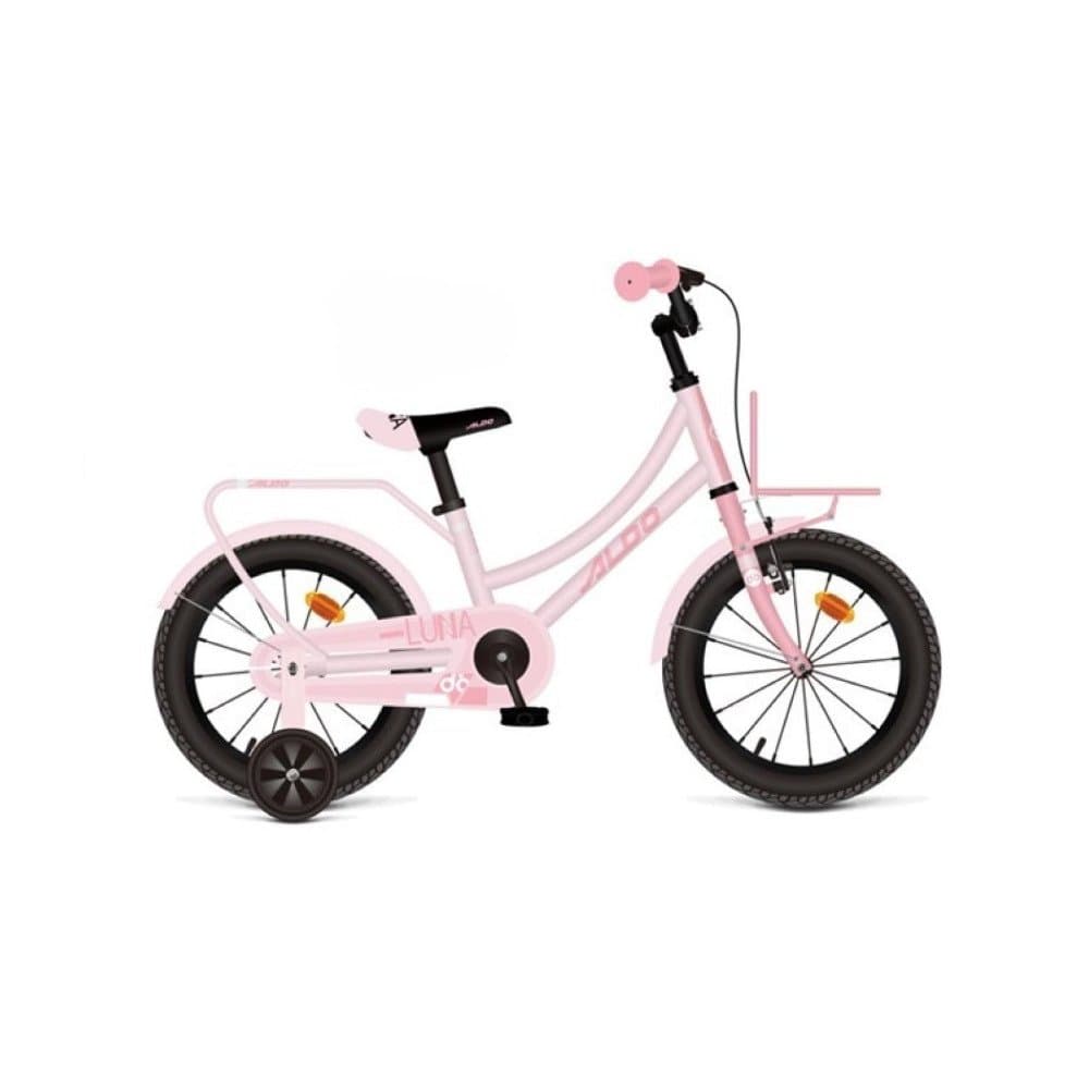 Aldo Luna kinderfiets 18 inch roze