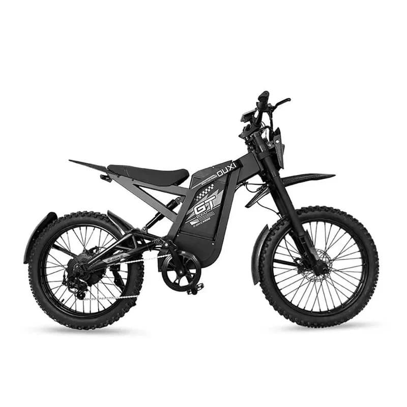 Ouxi Gt2000 elektrische fatbike 20 inch zwart
