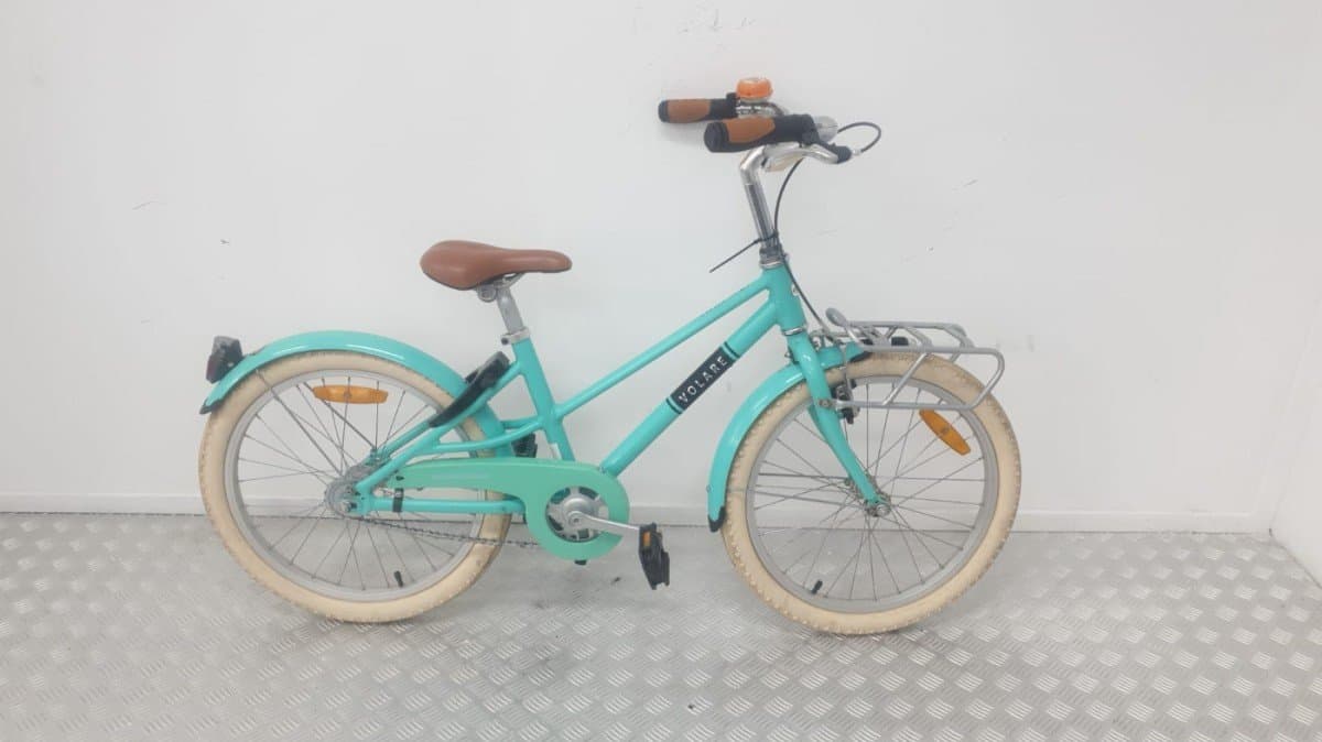 Volare kinderfiets 22 inch blauw tweedehands