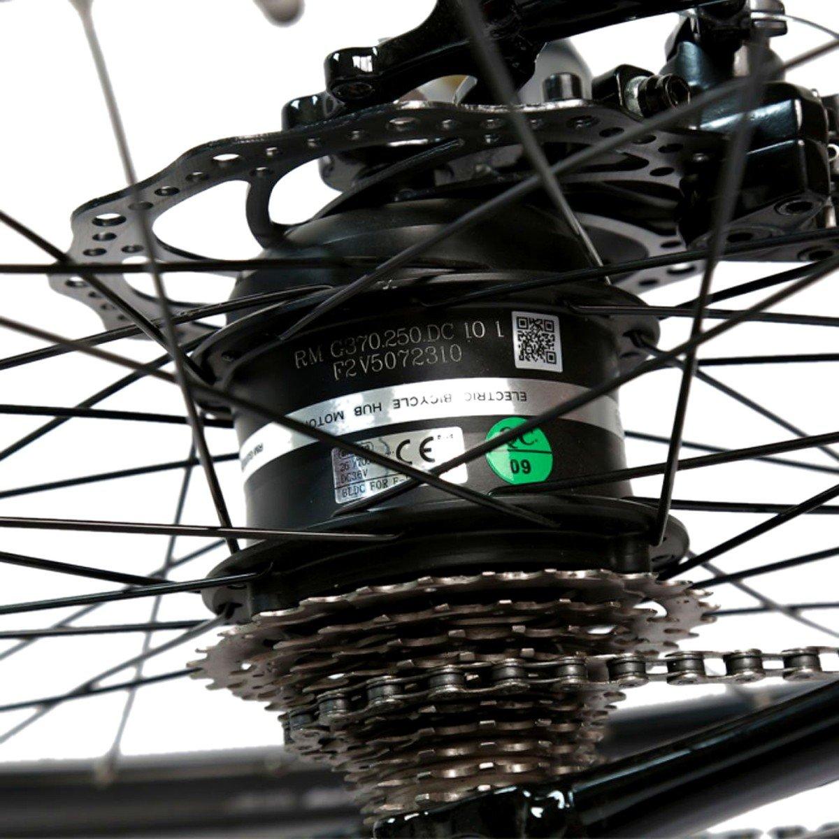 Grünberg Speed road e-Bike 28 bafang achterwielmotor 280wh 52 cm foto 4