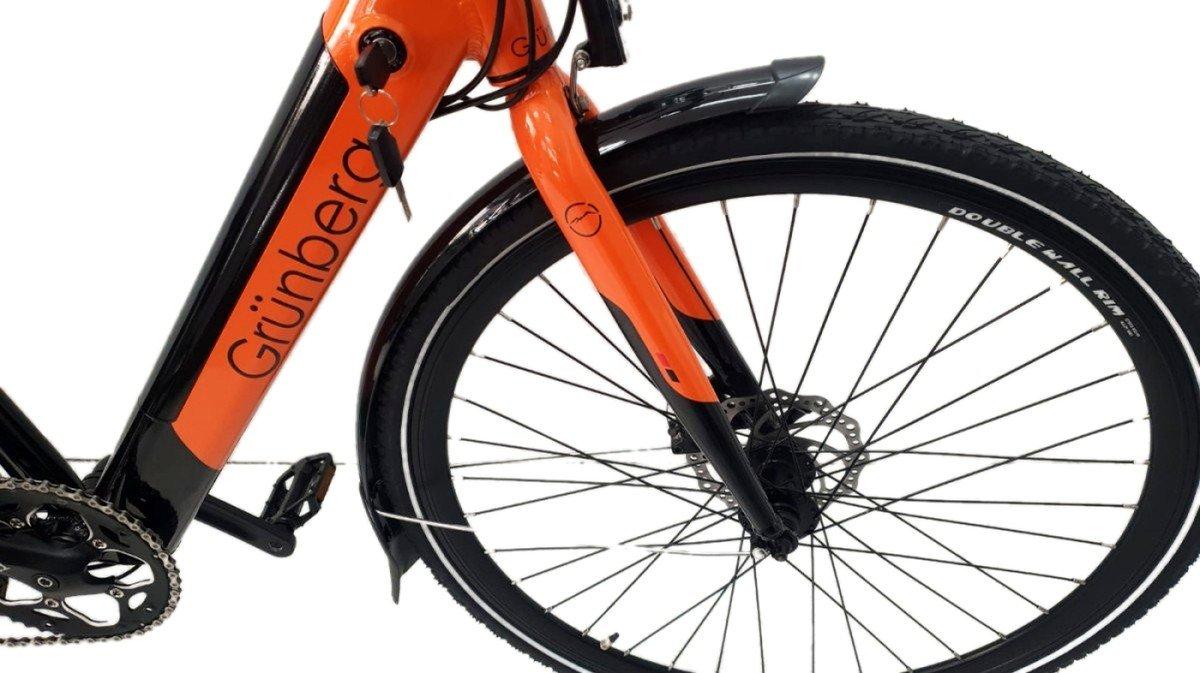 Grünberg Speed road e-Bike 28 bafang achterwielmotor 280wh 52 cm foto 2