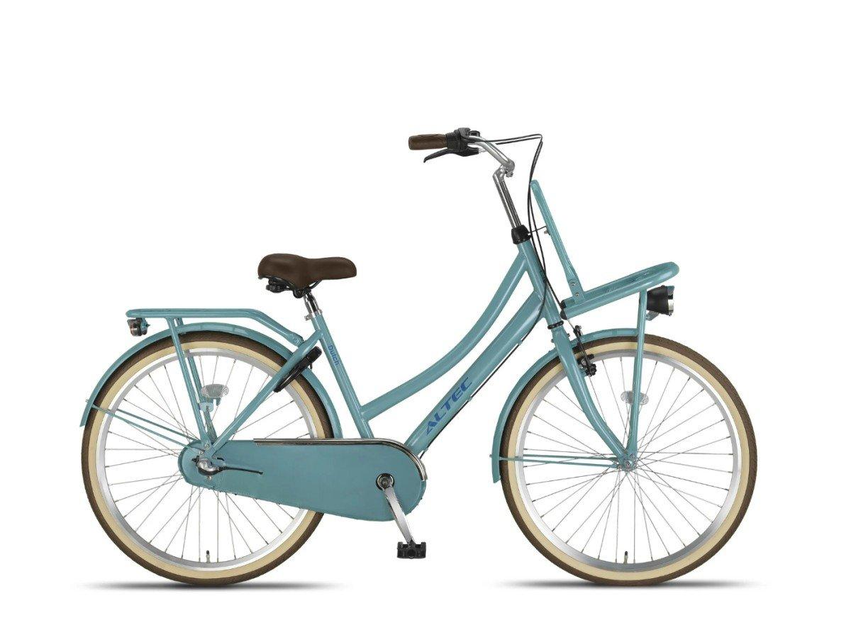 Altec Urban stadsfiets 46 cm blauw met voordrager