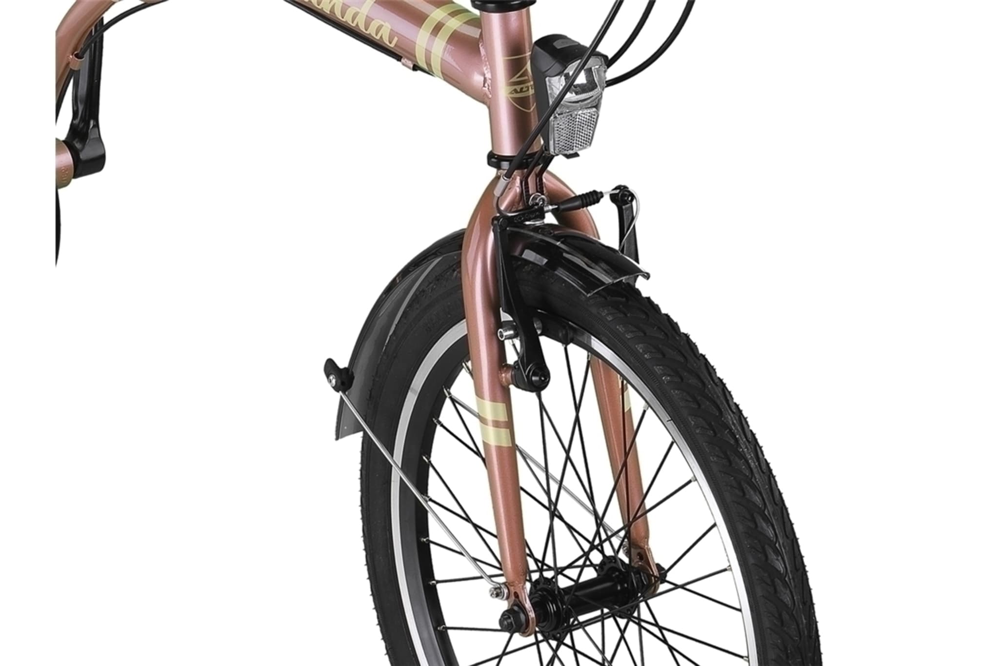 Altec Cunda vouwfiets 20 inch Lavender-Gold (foto 5)