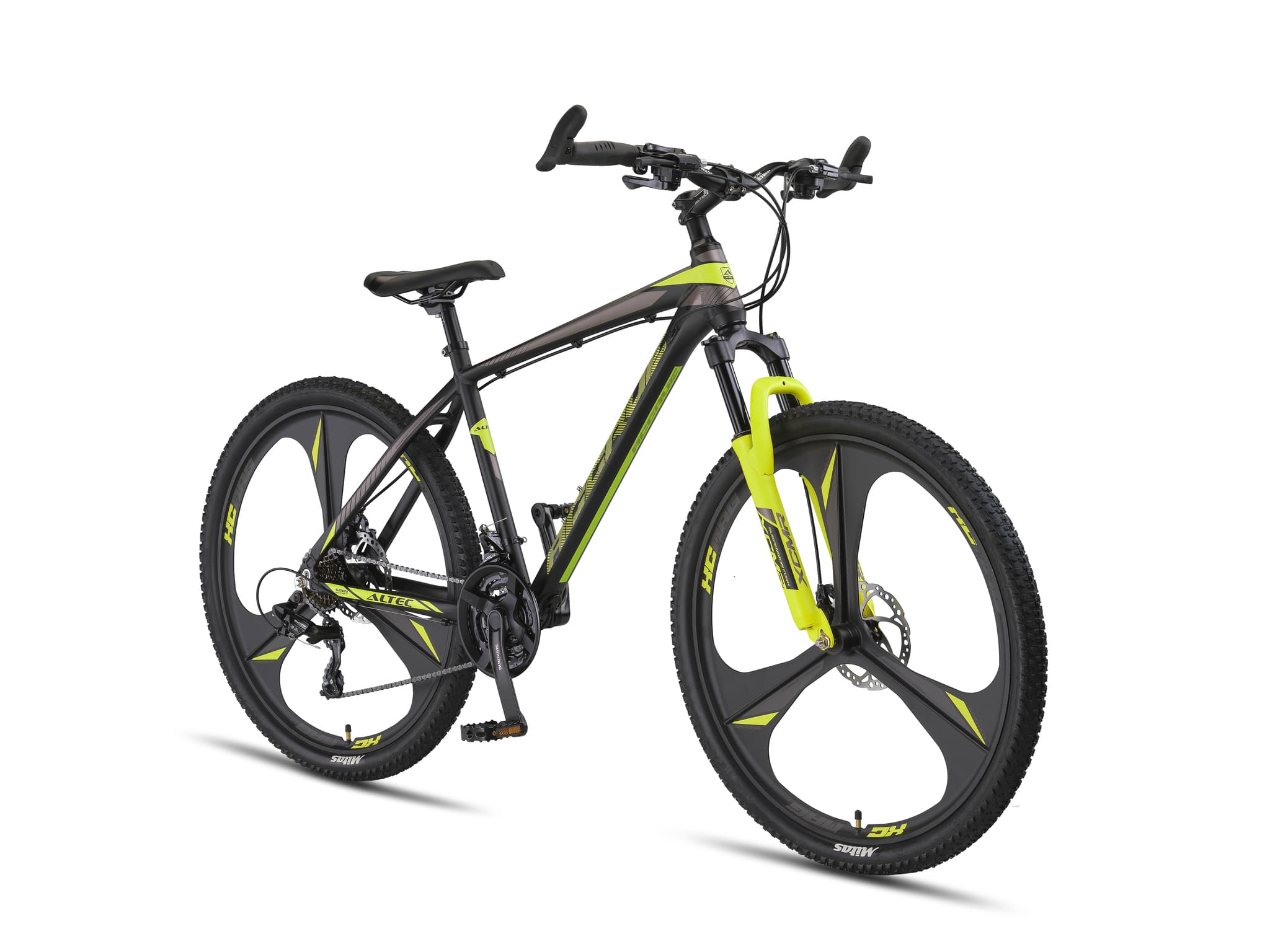 Altec Accrue 27,5 inch MTB 45 cm Zwart-Geel (foto 2)