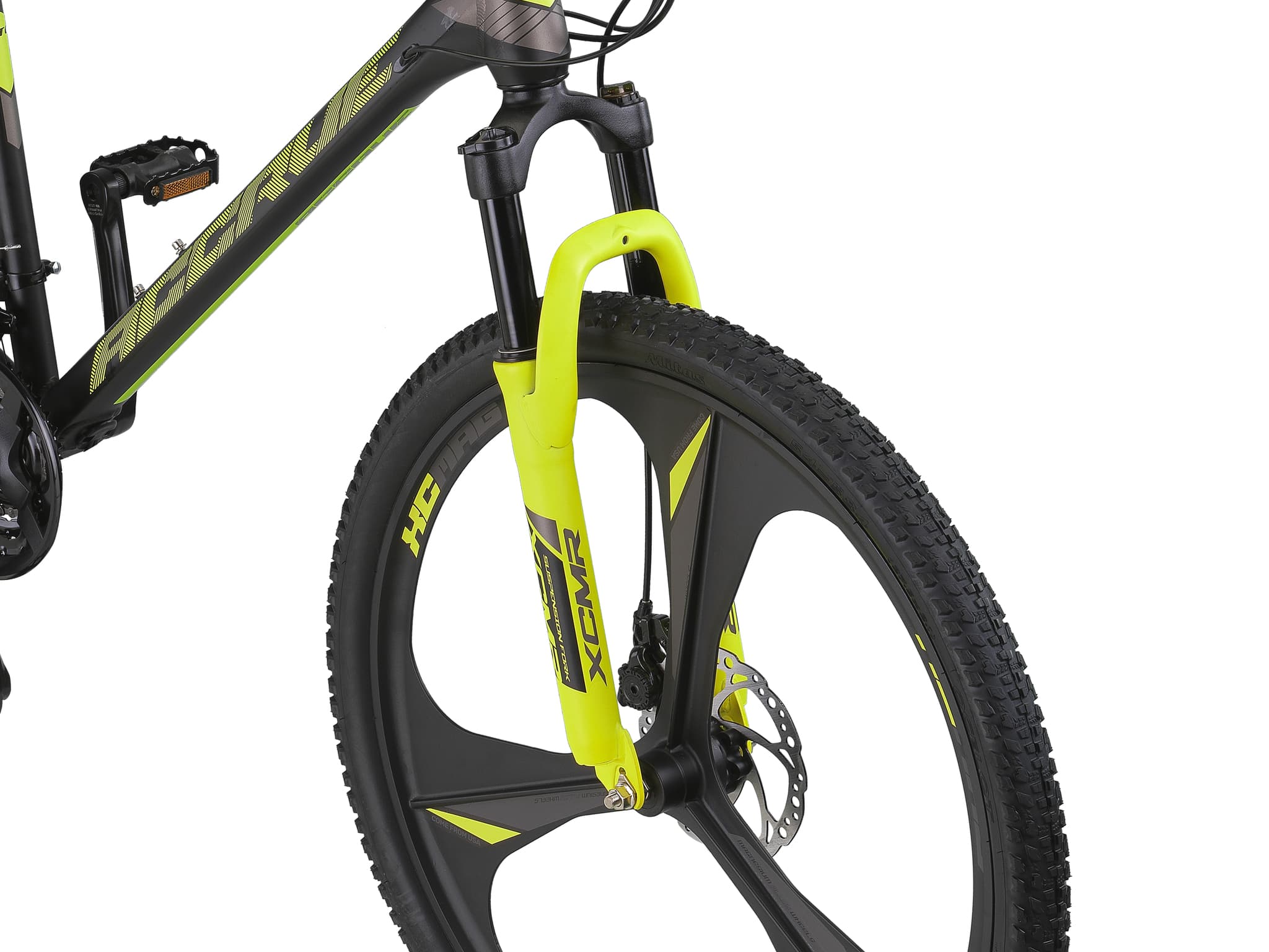 Altec Accrue 27,5 inch MTB 45 cm Zwart-Geel (foto 5)