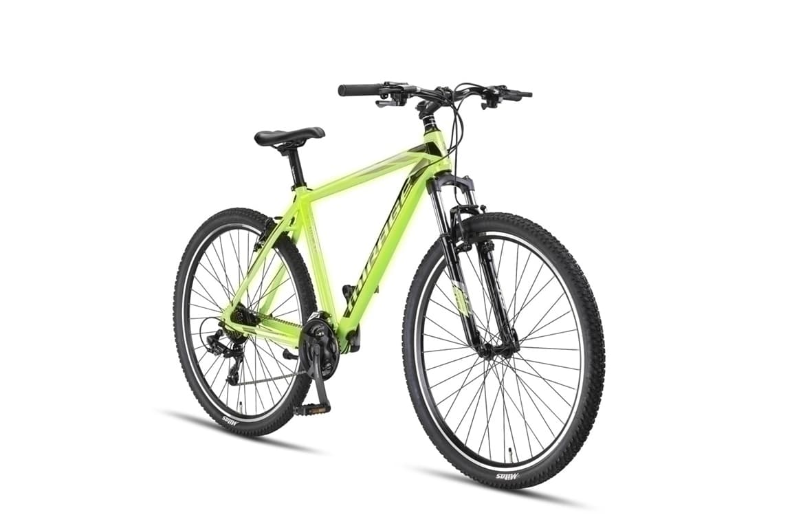 Umit Mirage 29 inch mountainbike 50 cm V-brakes lime (foto 2)