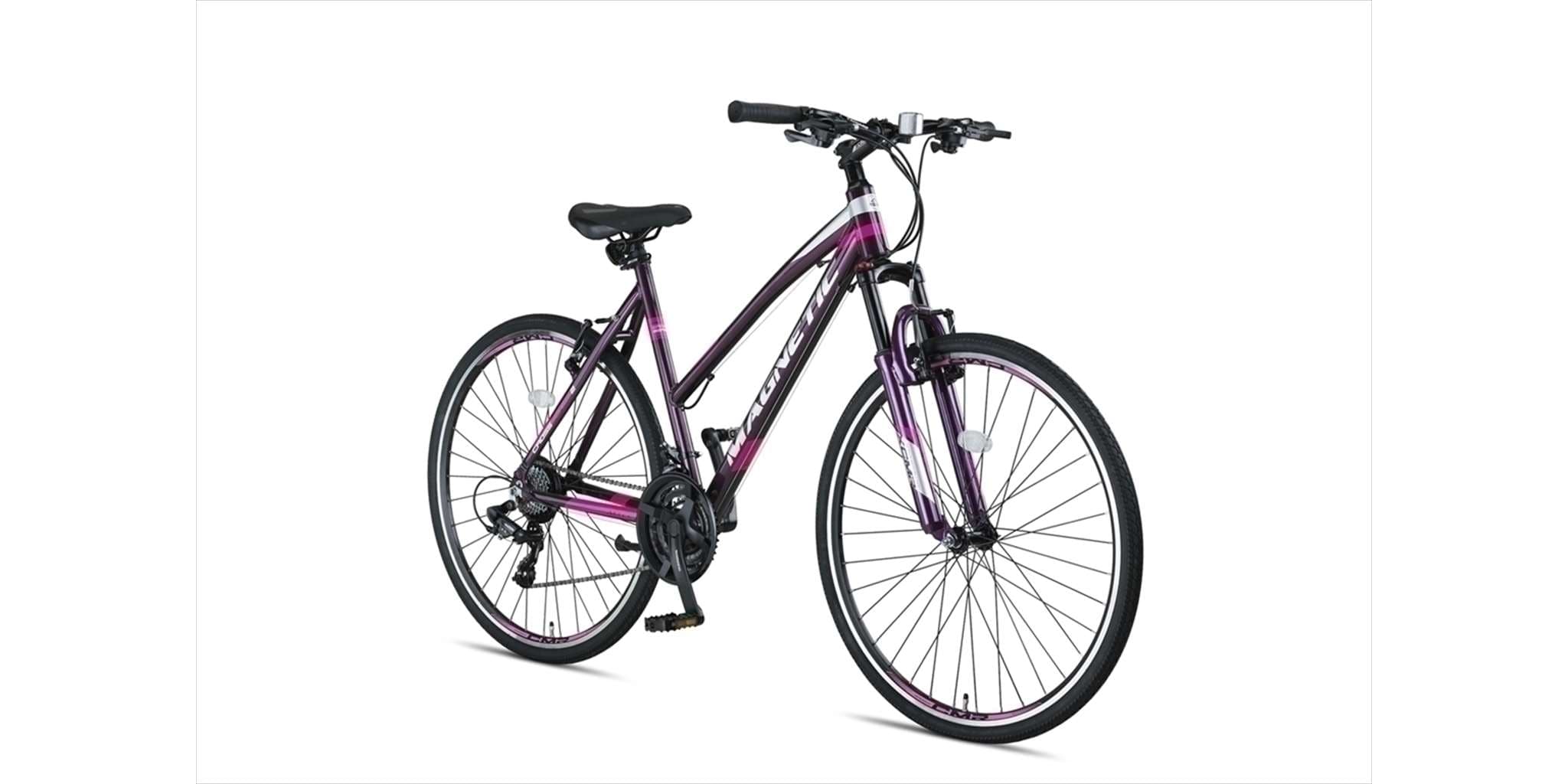 Altec Magnetic Trekking 28 inch 52 cm transportfiets dames (foto 2)