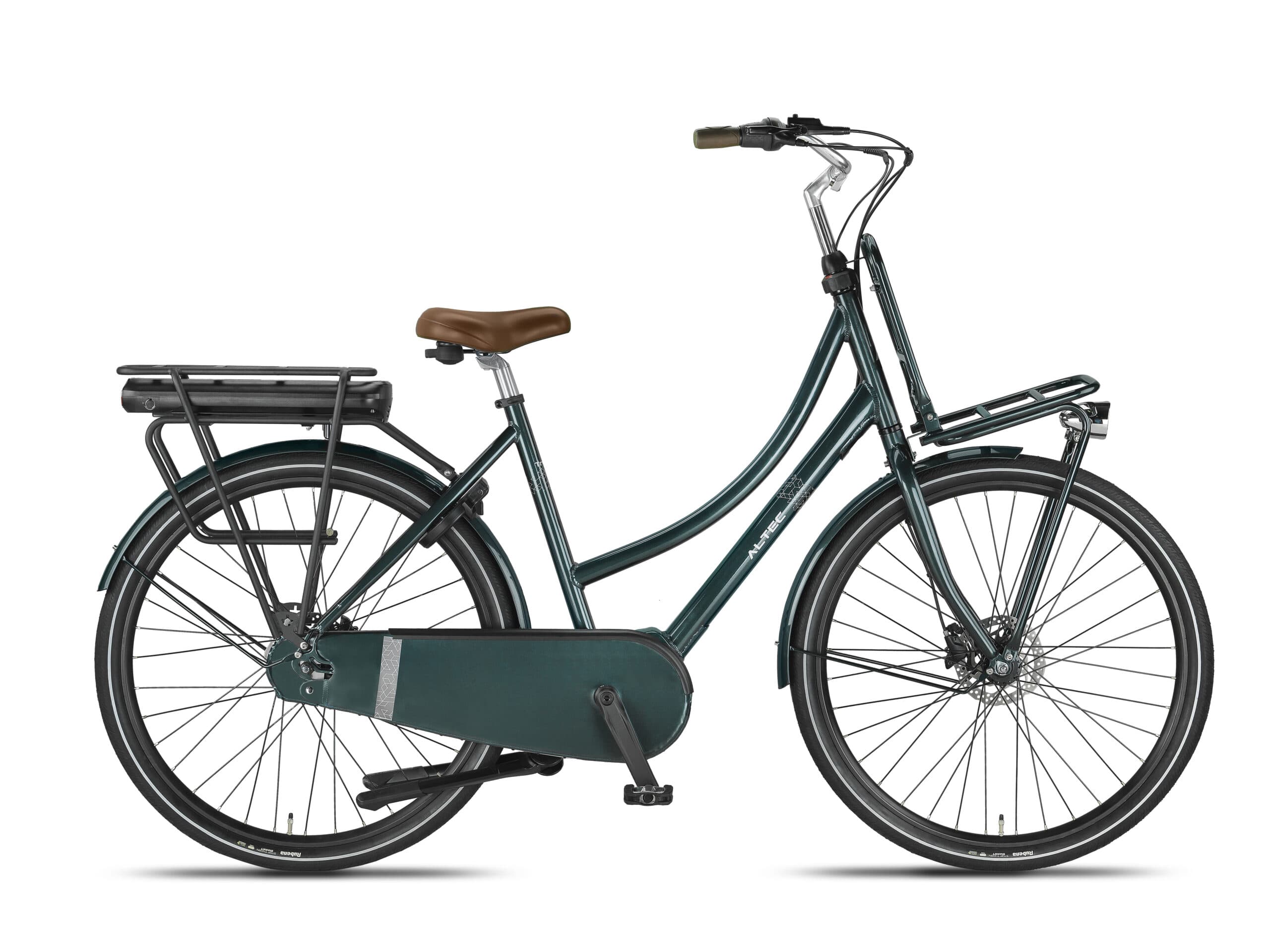 Altec Troja e-bike groen, middenmotor, 53 cm framemaat