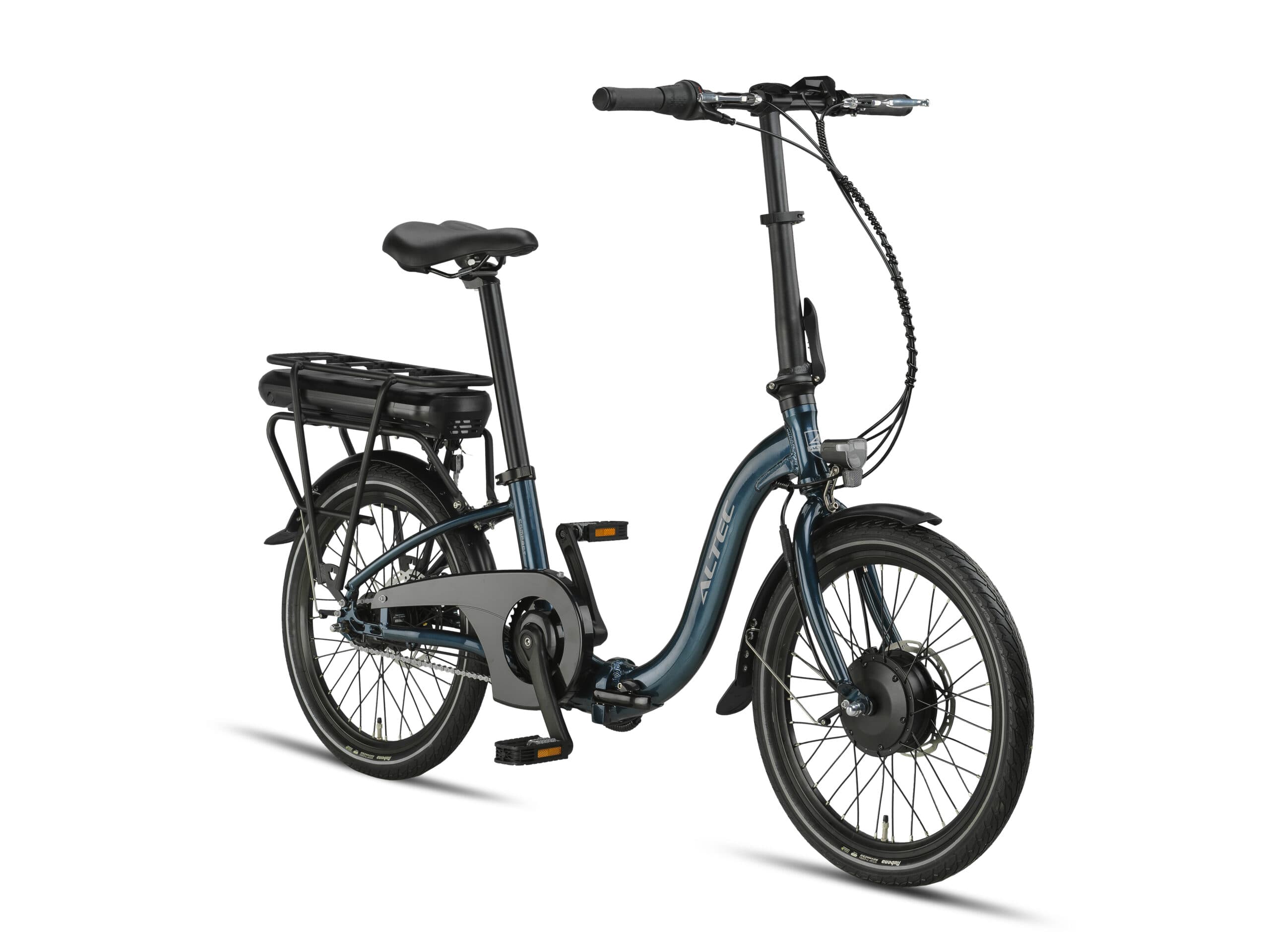 Altec Compact E-Bike Vouwfiets 20 inch voorwielmotor 468Wh (foto 2)