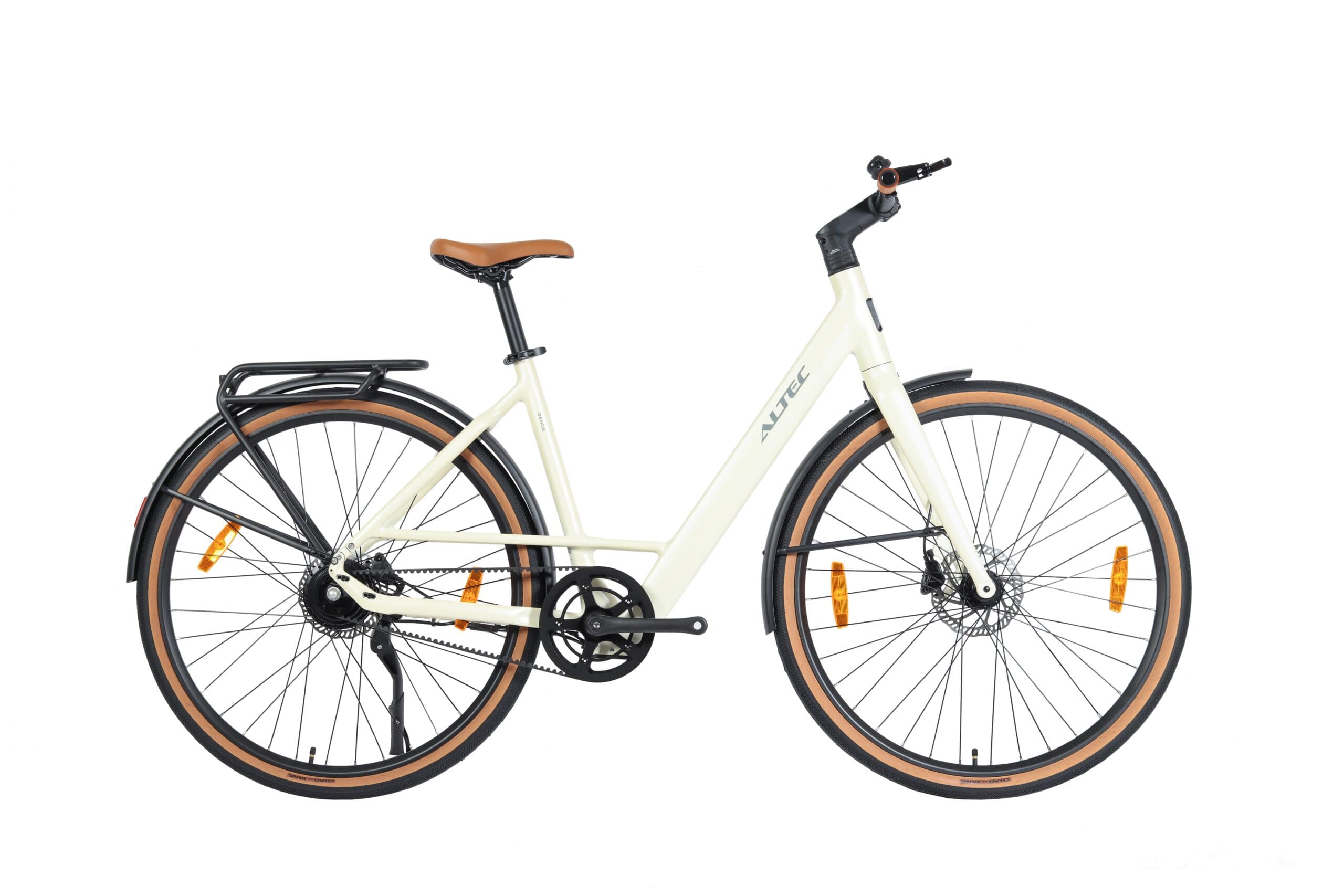 Altec Dance e-bike 48cm in crèmekleur, vooraanzicht