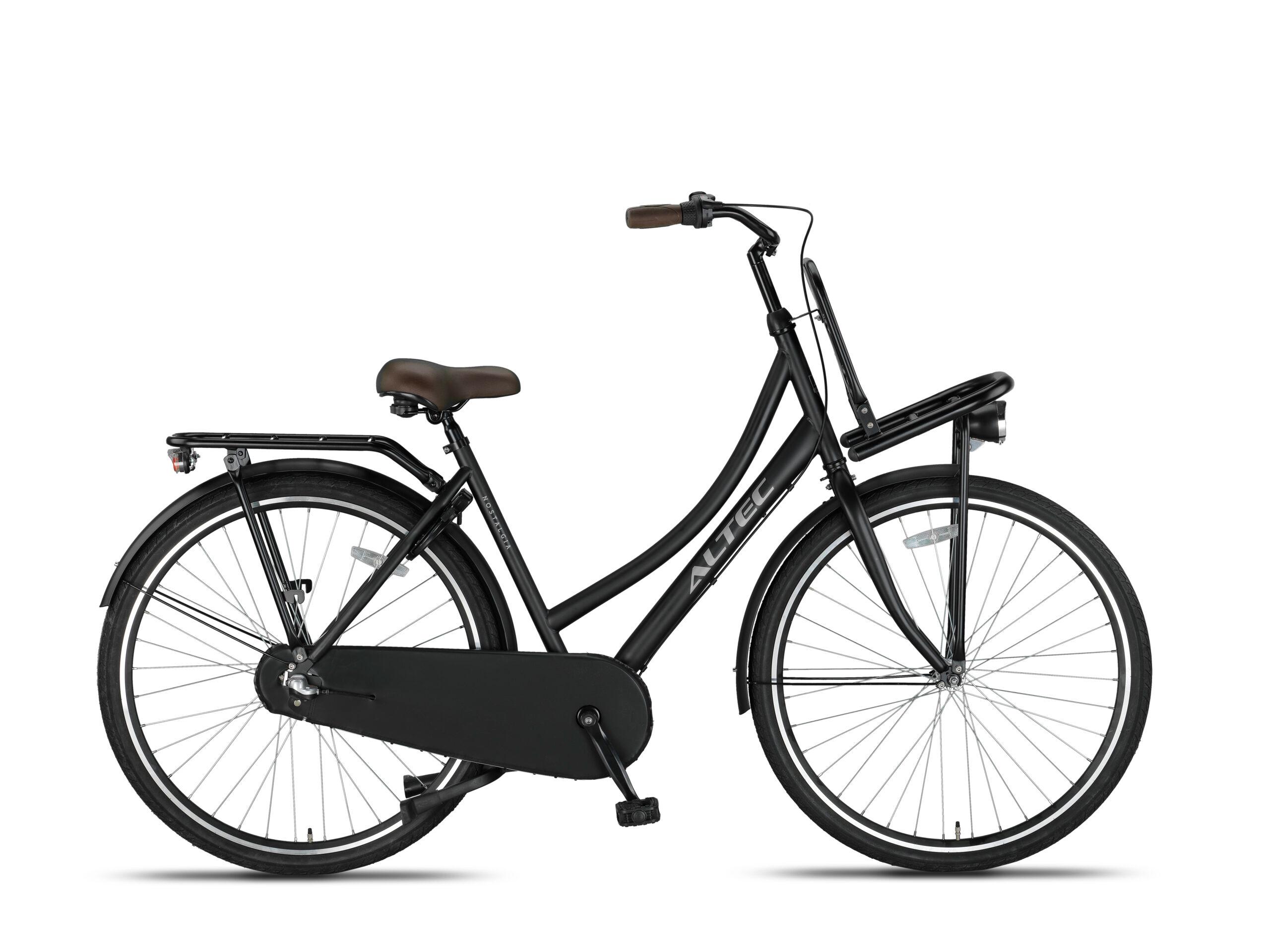 Altec Nostalgia transportfiets 53 cm mat zwart
