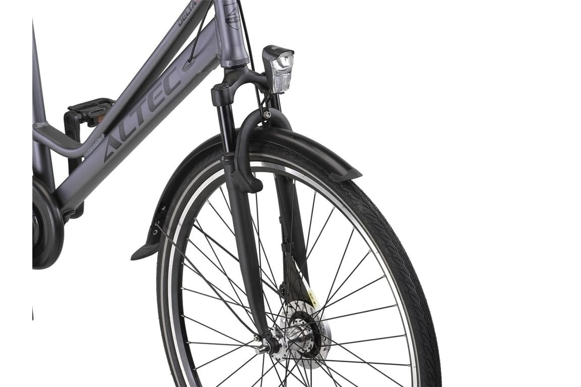 Altec Delta + Plus 28 inch damesfiets 56 cm grijs (foto 5)