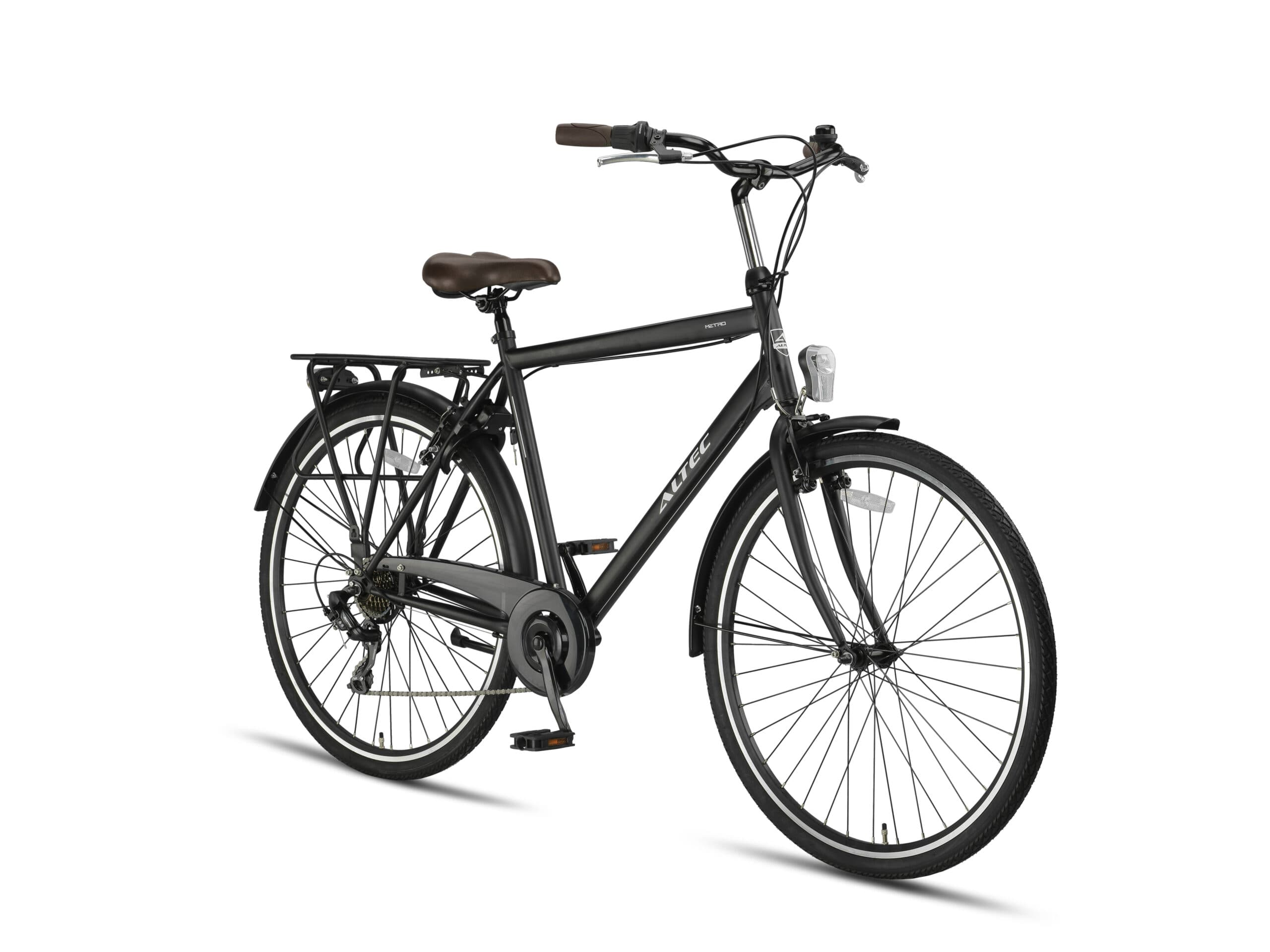 Altec Metro 28 inch Herenfiets 50 cm Mat Zwart (foto 2)