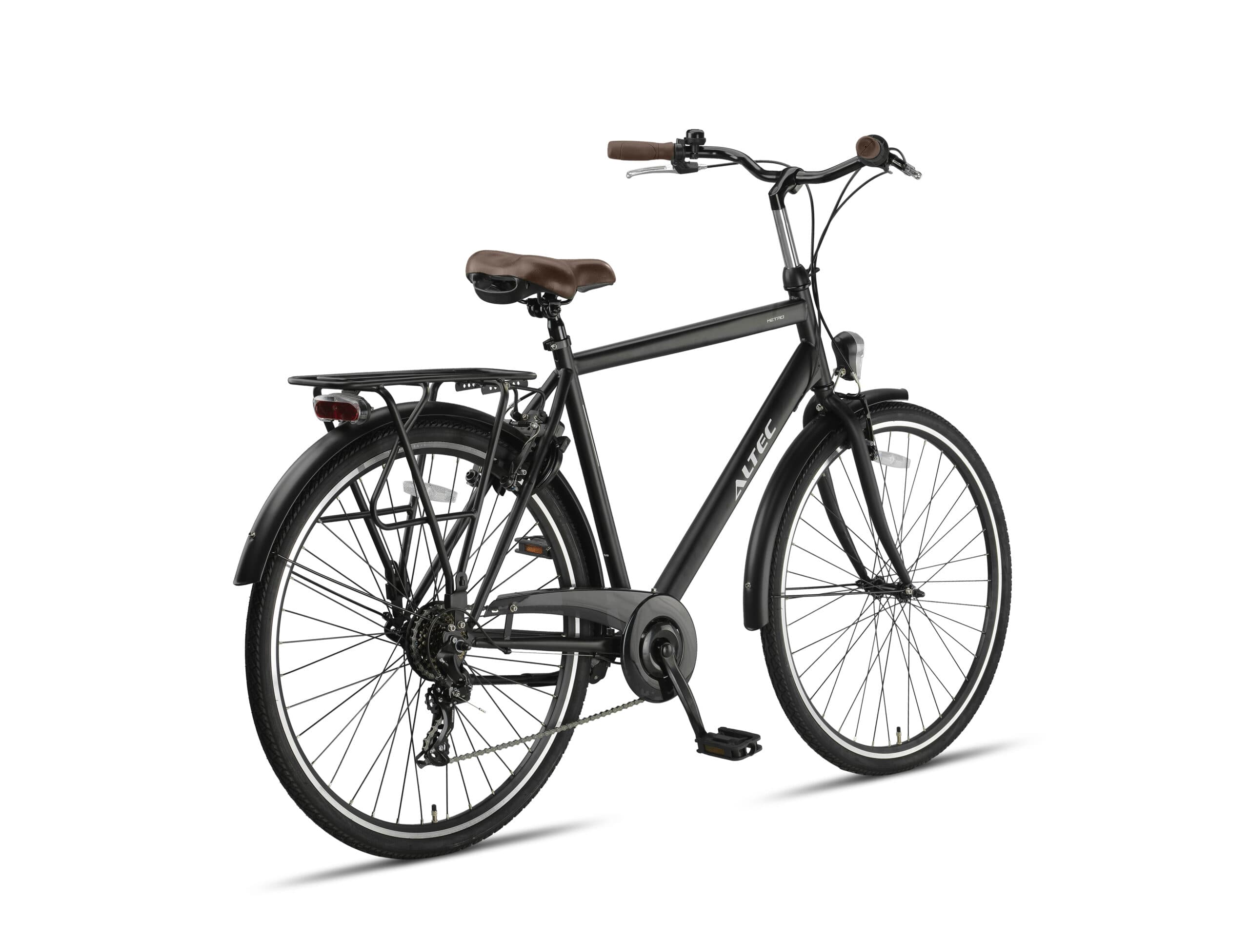 Altec Metro 28 inch Herenfiets 50 cm Mat Zwart (foto 3)