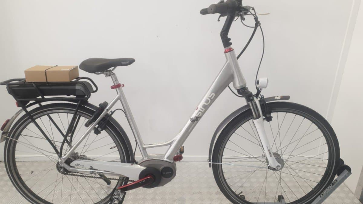 Sinus BC50 elektrische stadsfiets 54cm grijs, tweedehands