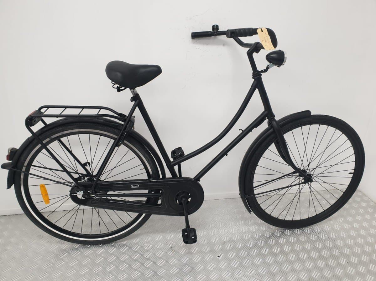 Rivel Damesfiets 58 cm in zwart, tweedehands