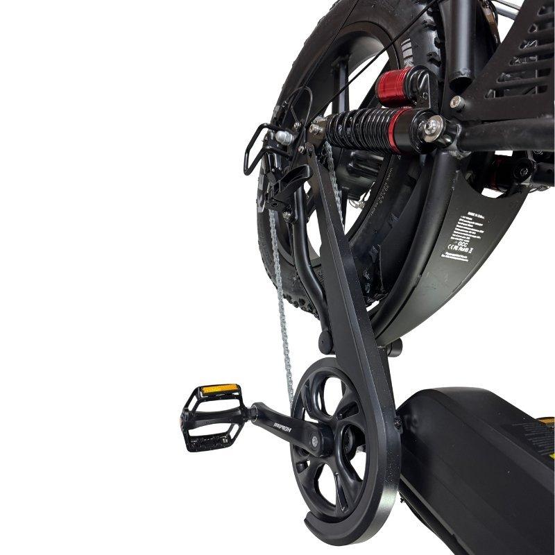 Ouxi V8 ultra e-Fatbike achterwielmotor 720wh foto 4