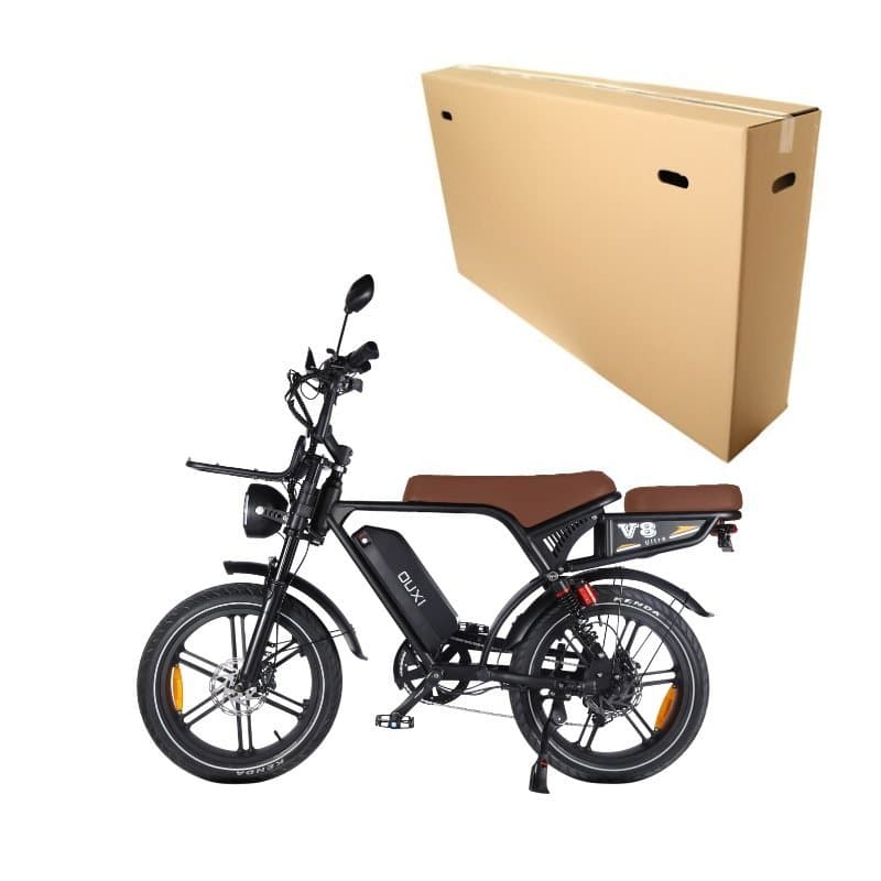 Ouxi V8 Ultra elektrische mountainbike 20 inch zwart