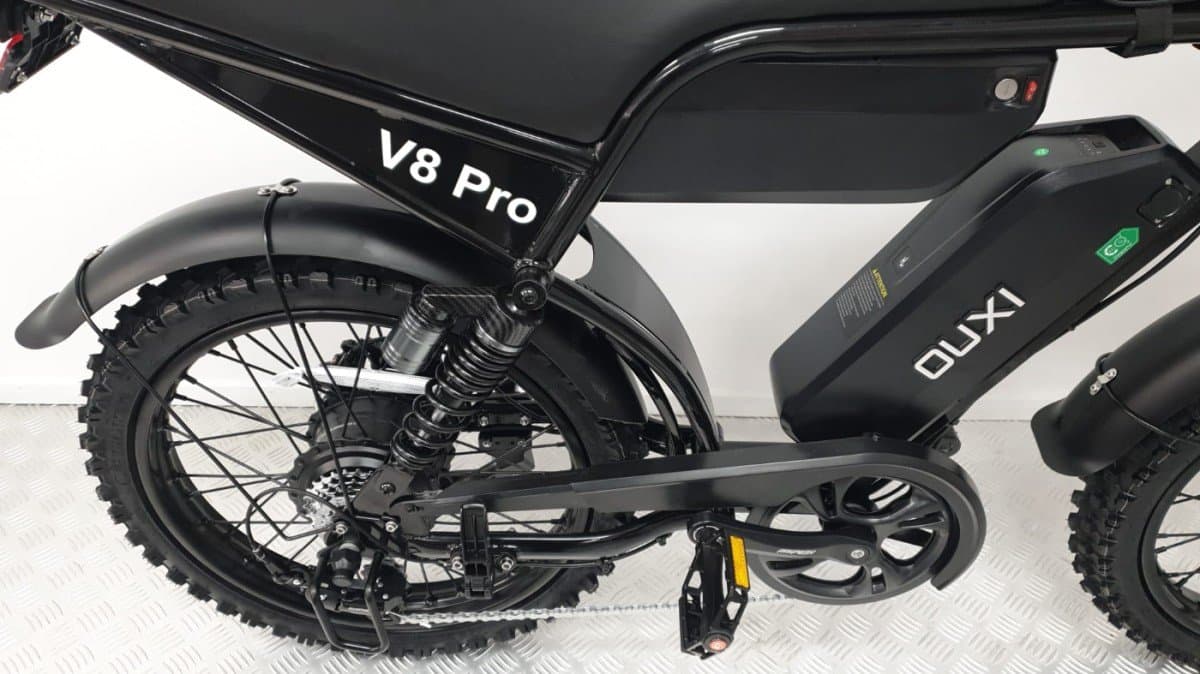 Ouxi V8 Pro elektrische mountainbike 20 inch achterwielmotor 250Wh (foto 3)