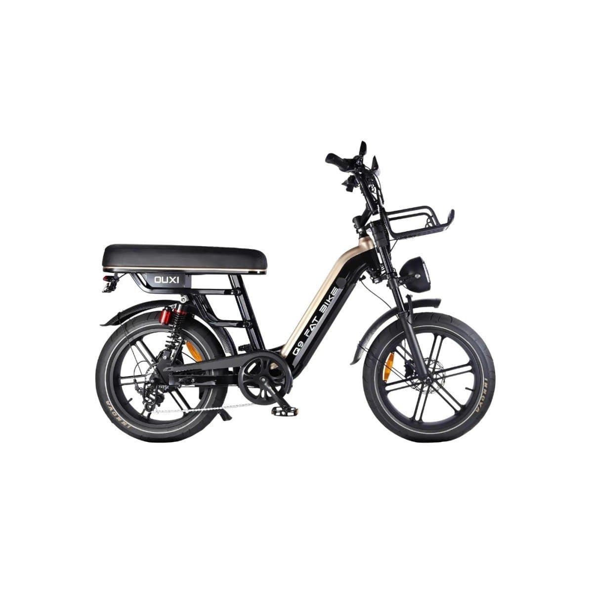 Ouxi Q9 zwarte elektrische mountainbike 20 inch