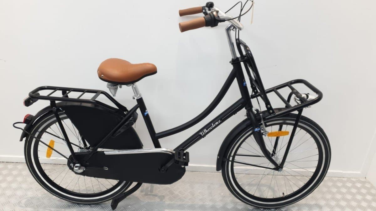 Wheelerz Cargo kinderfiets 46 cm zwart