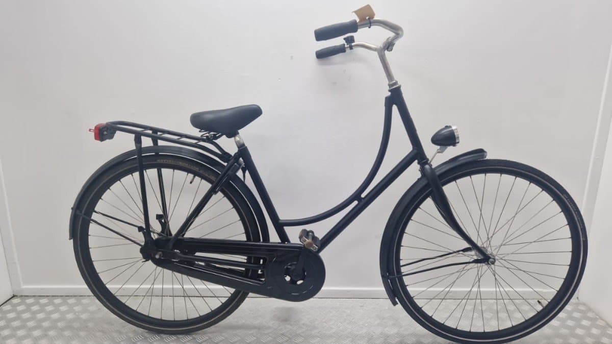 Budgetbike Omafiets 50 cm zwart, tweedehands