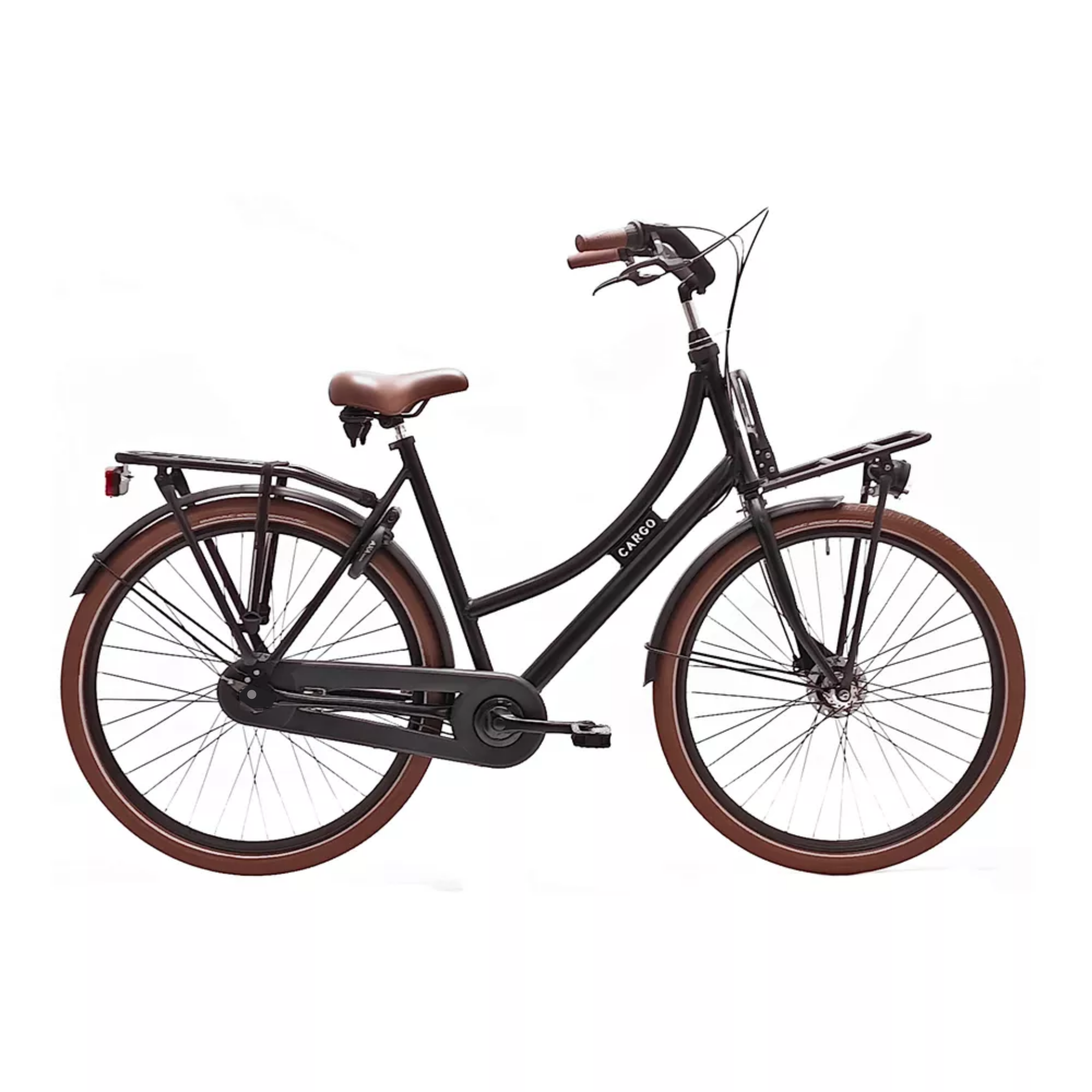 Avalon Cargo transportfiets 57 cm mat zwart