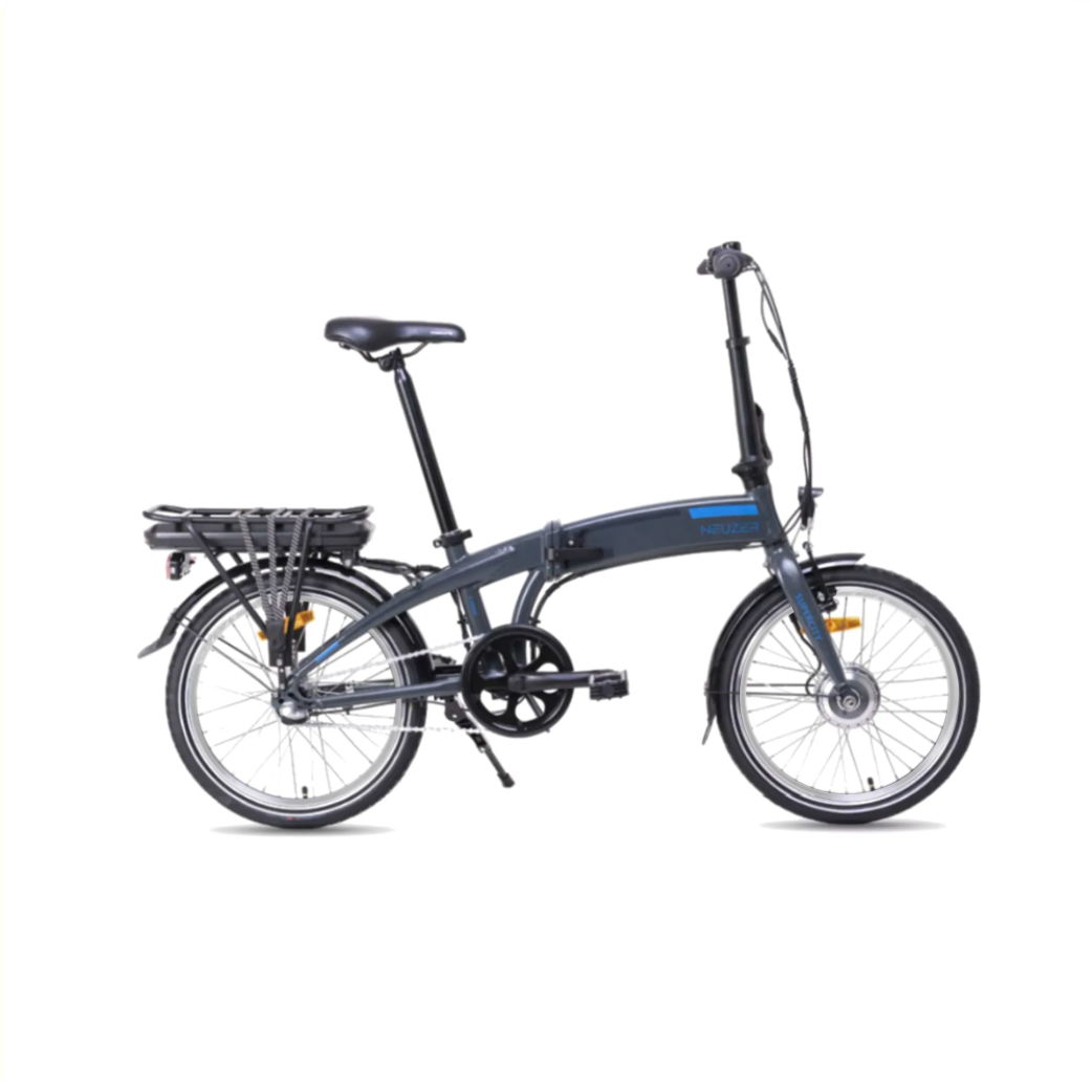 Neuzer E-Vouwfiets 20 inch Donker Grijs elektrische vouwfiets