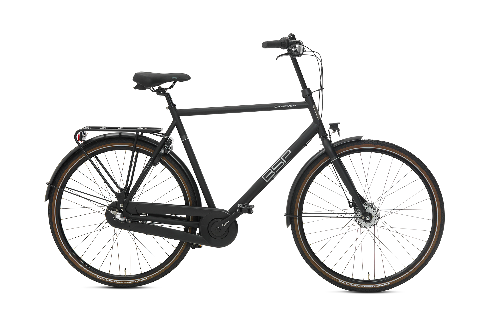 BSP O-Seven N7 Men stadsfiets 56 cm zwart