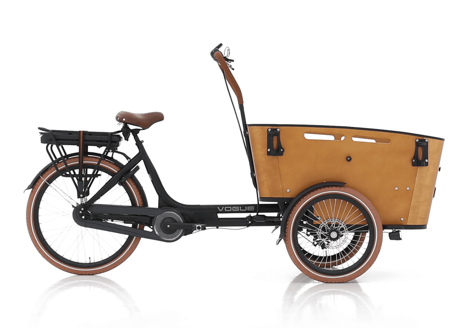 Vogue Carry 3 e-bakfiets Bafang middenmotor 13 Ah
