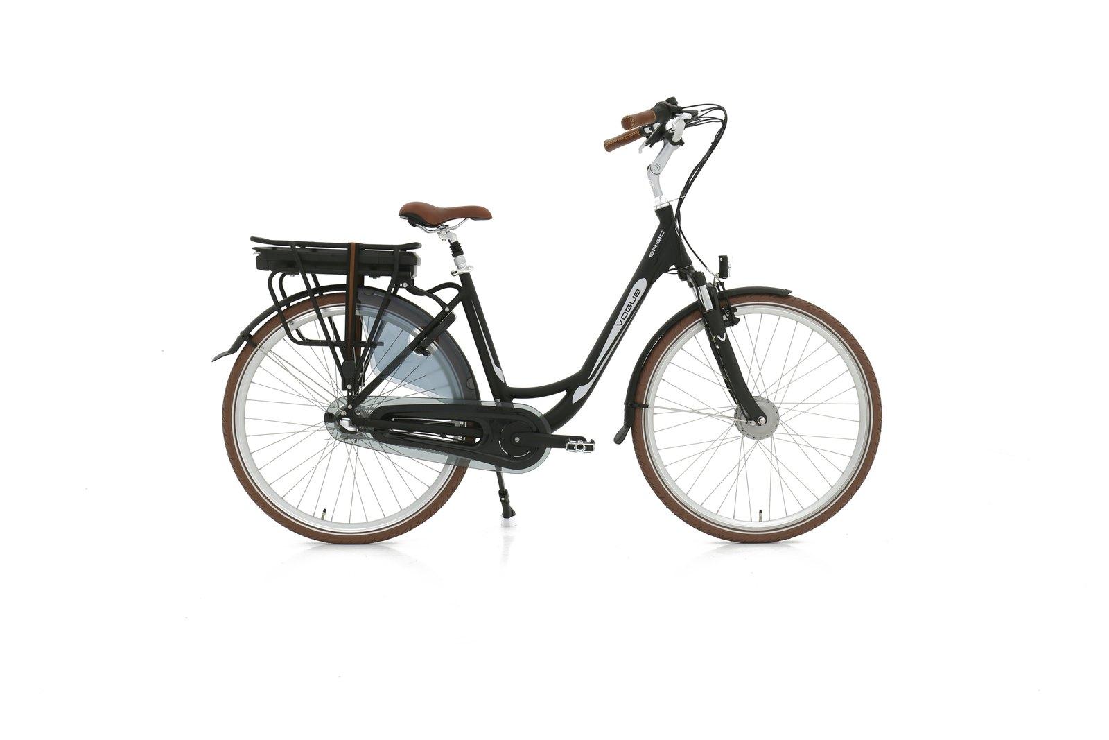 Vogue Basic e-bike zwart-bruin