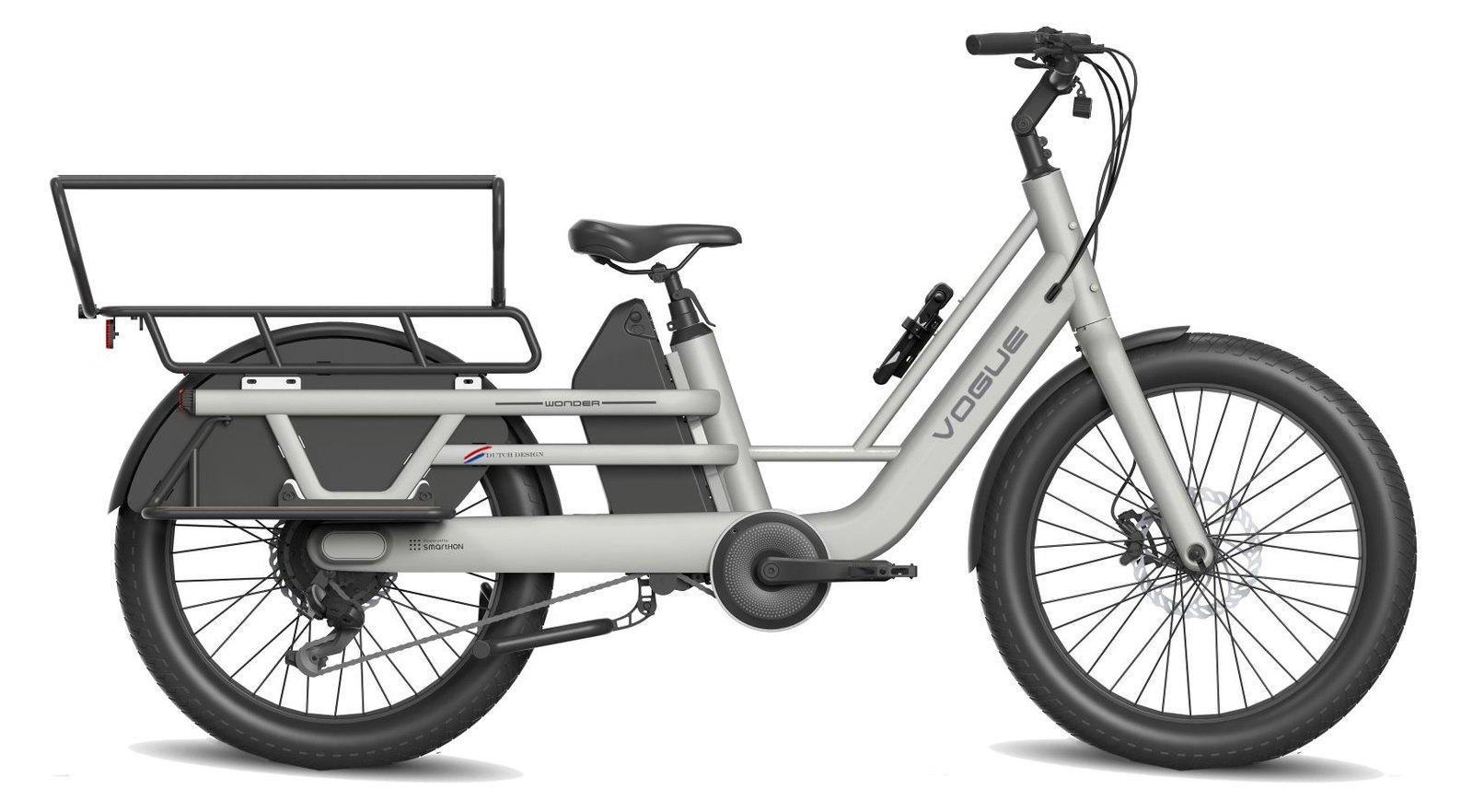 Vogue Wonder gezins e-bike fashion grijs