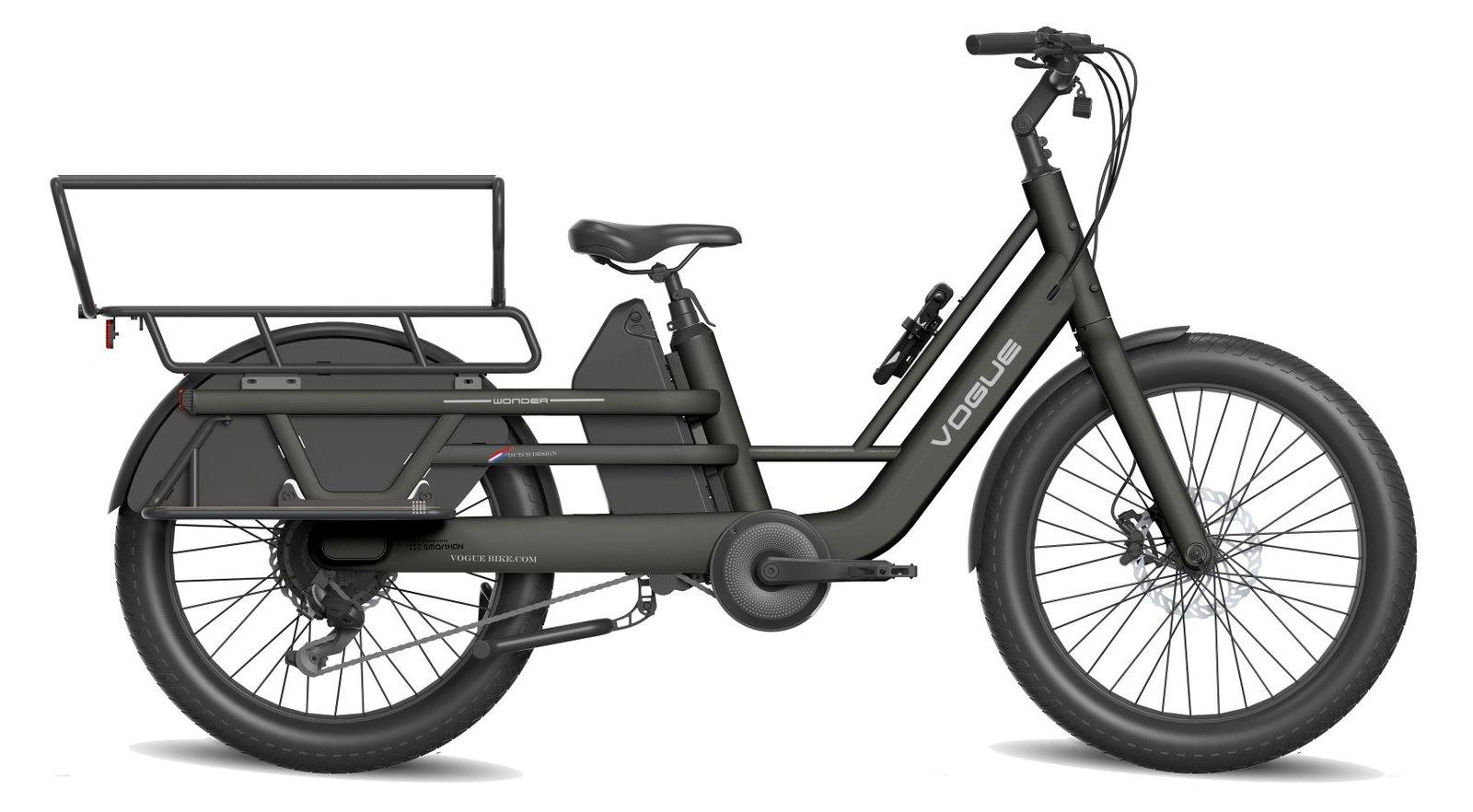 Vogue Wonder gezins e-bike mat zwart