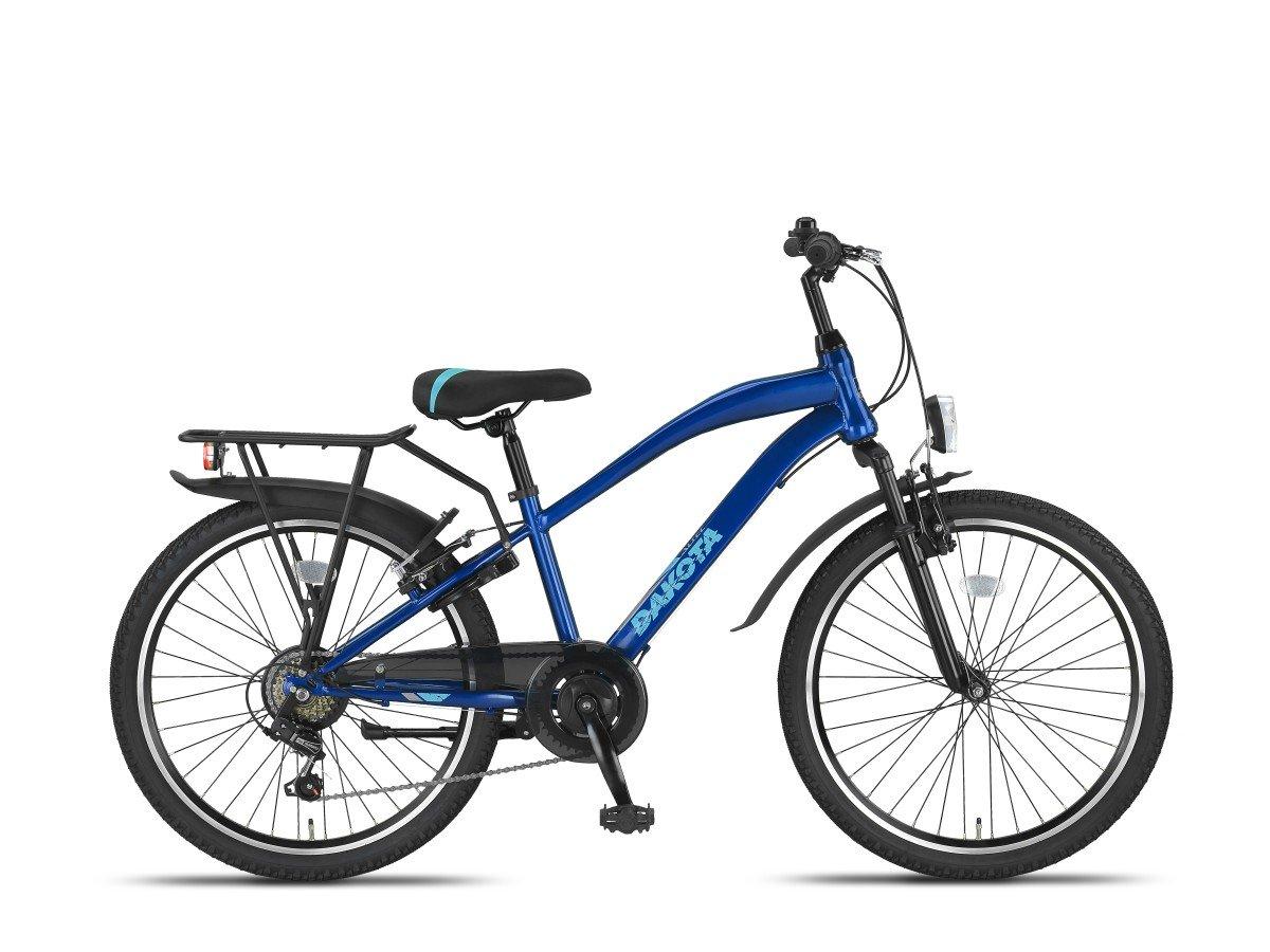 Altec Dakota kinderfiets 24 inch navy blauw