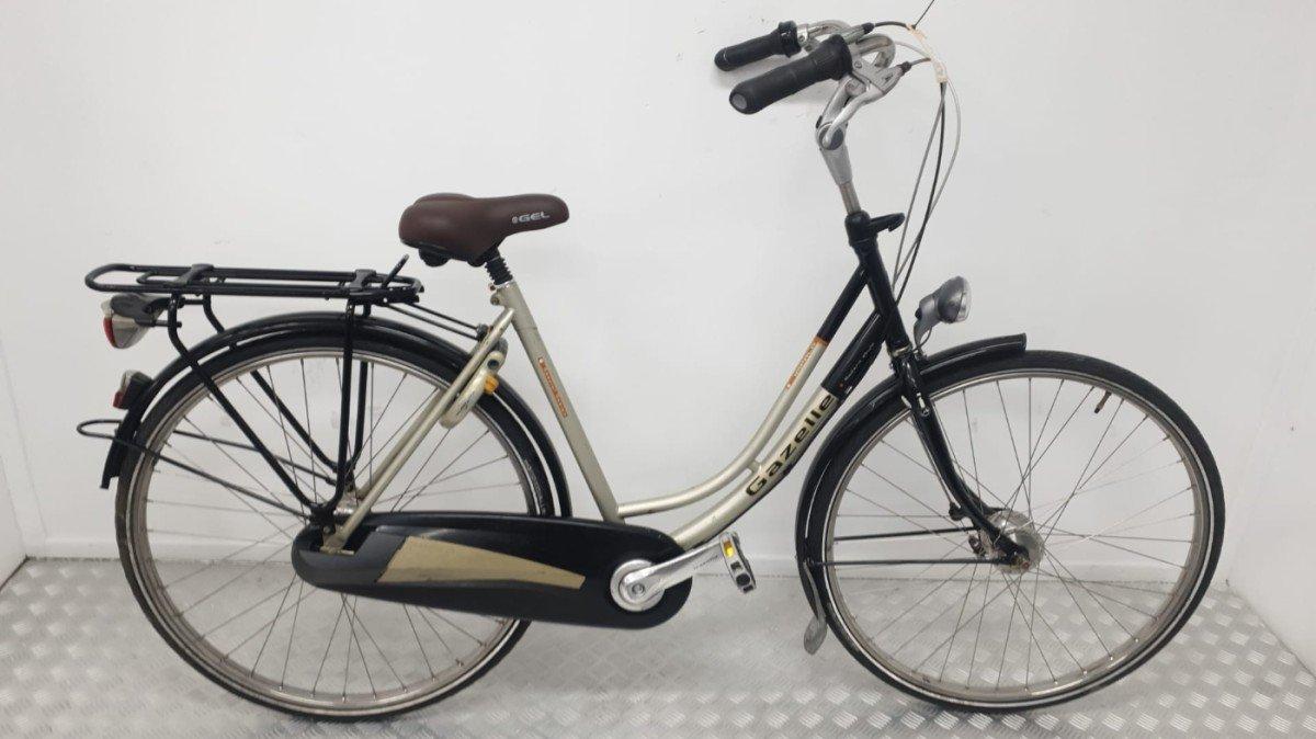 Gazelle Impala grijze stadsfiets 53 cm, zij aanzicht