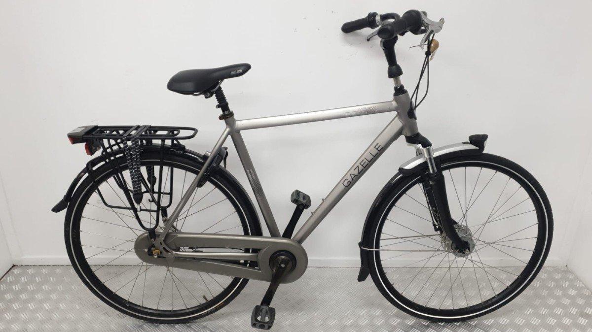 Gazelle Paris stadsfiets 57 cm grijs, tweedehands
