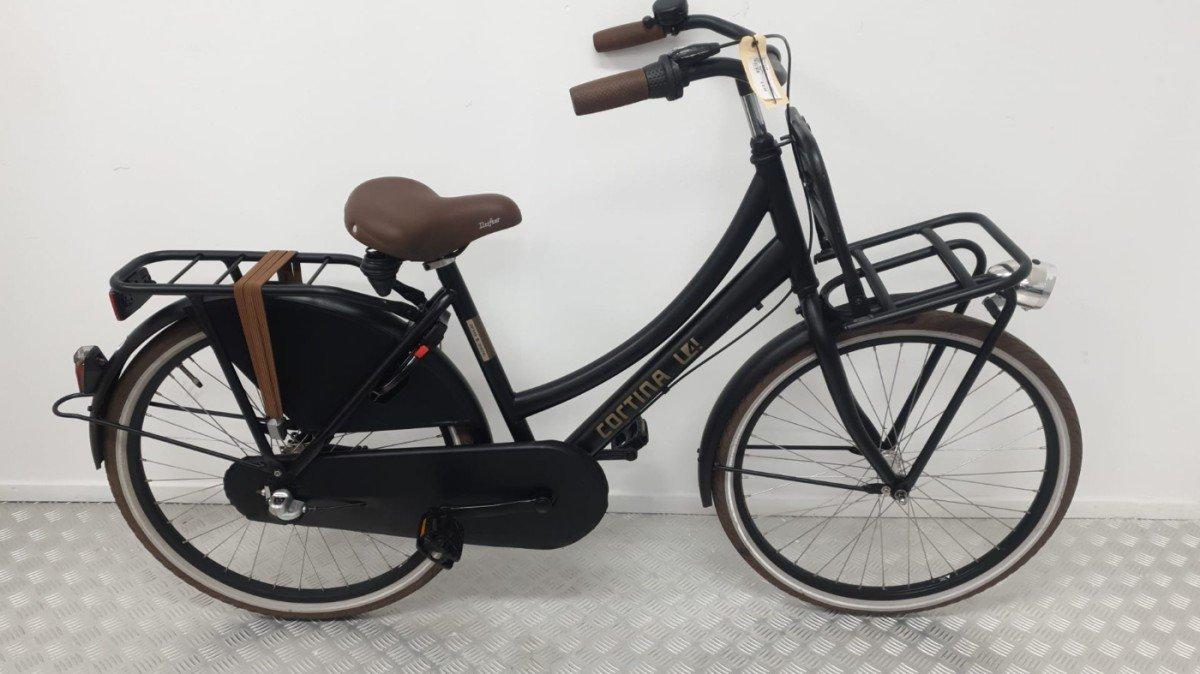Tweedehands Cortina U4 kinderfiets 42 cm