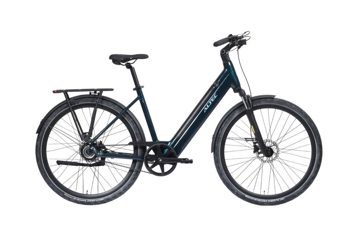 Altec Vybe e-bike 50cm cobra green, stadsfiets met achterwielmotor