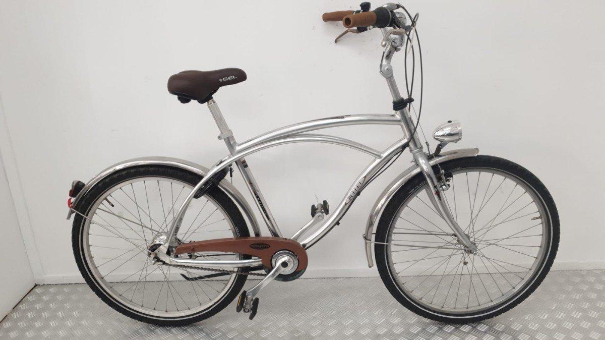 Sparta Bullet cruiserfiets 50 cm zilver, zijkant