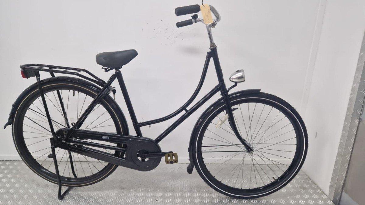 Budgetbike Omafiets zwart, 53 cm frame, 28 inch wielen